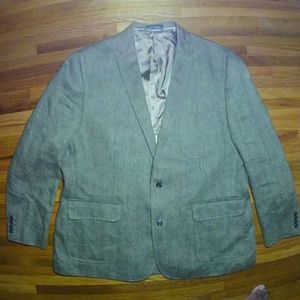 LANDS'END Baird McNutt Irish Linen 100% Linen 46R